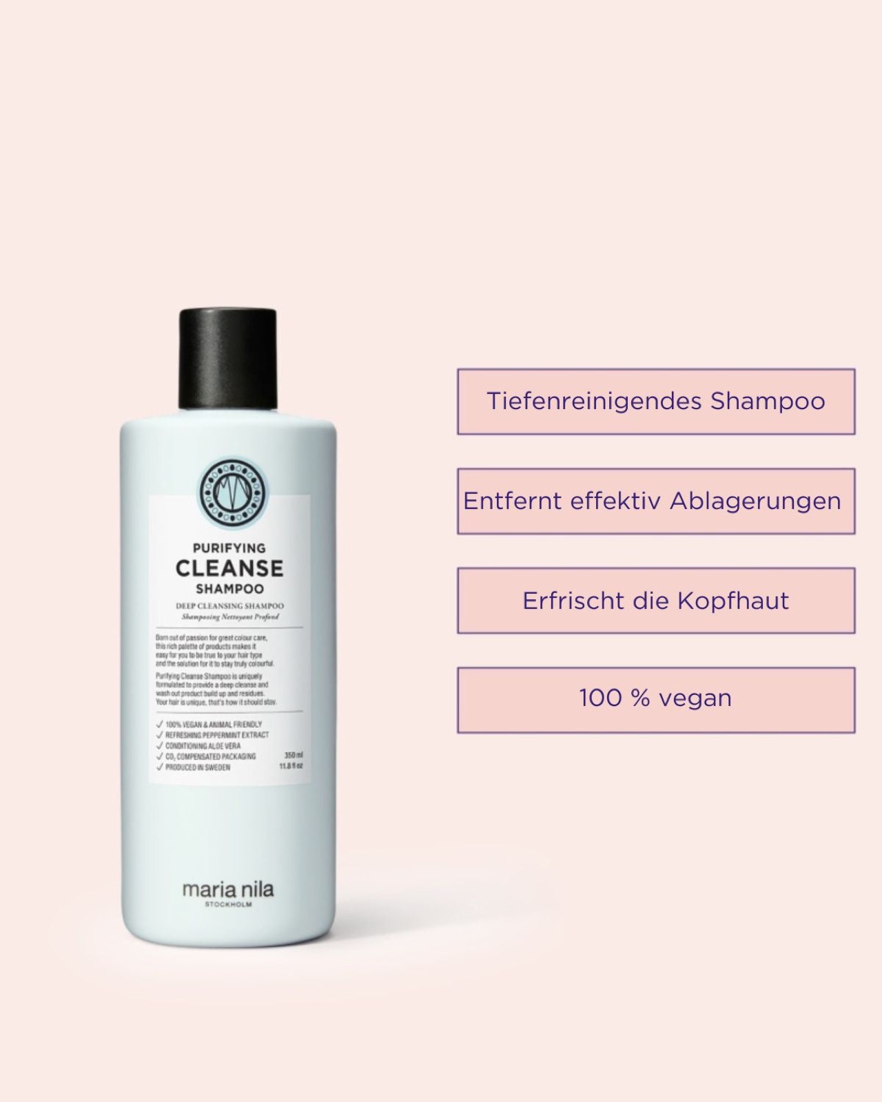 Deep Clean Shampoo, Eigenschaften