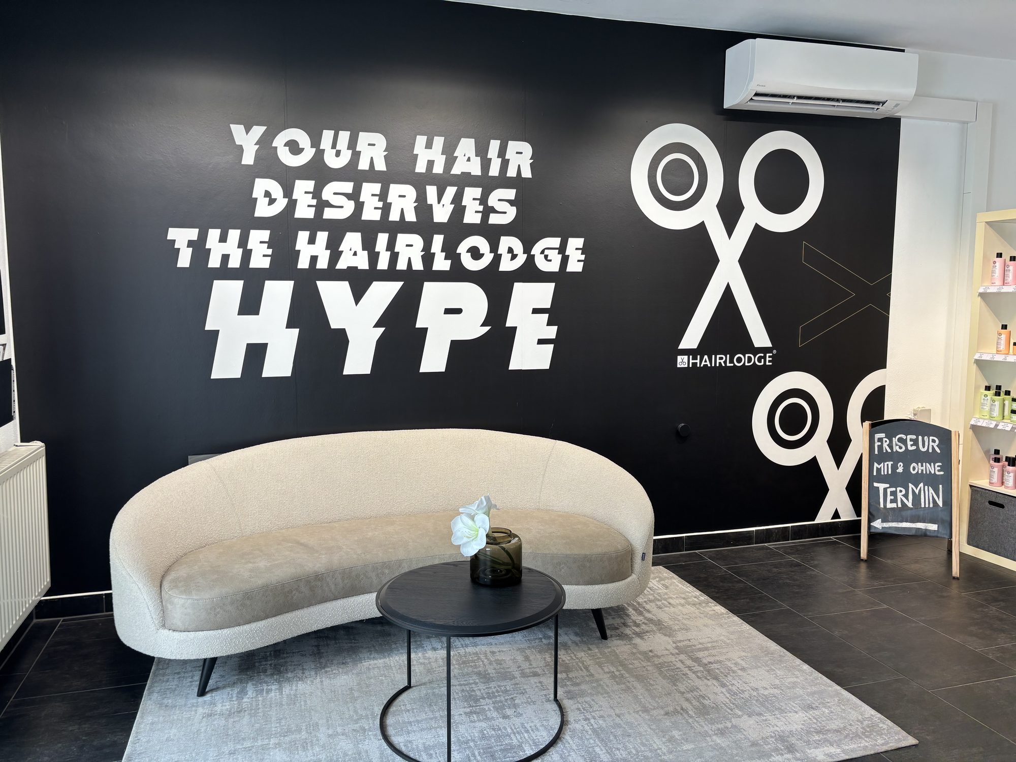 HAIRLODGE Ebbs, Einblicke in den Salon (Eindruck 21)